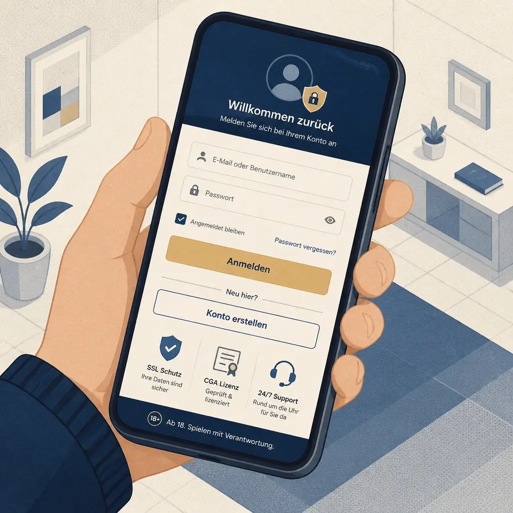 Lukki Casino Login visual guide for Lukki Casino